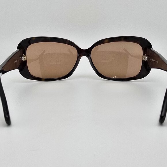 Fendi FS419 214 Tortoise Gold Monogram Frame Brown Lens Sunglasses Italy 58mm main image 10